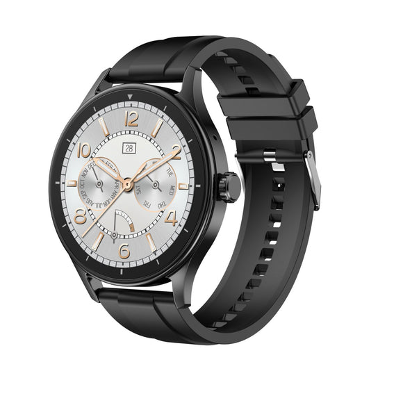 Reloj Deportivo Bluetooth con Doble Correa de Acero Inoxidable Pulido