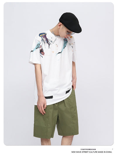 Camiseta Unisex Estampado Graffiti Street Style - Image 12