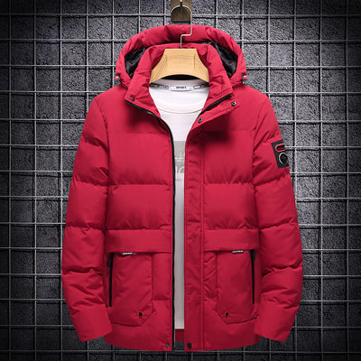 Chamarra de Invierno Acolchada con Plumón para Hombre - Image 2