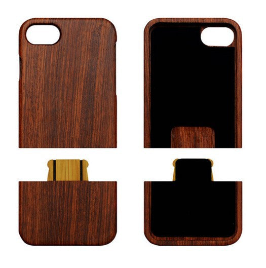 Funda de Madera Natural para iPhone 7, 6, 6s Plus, 5, 5s y SE - Image 3