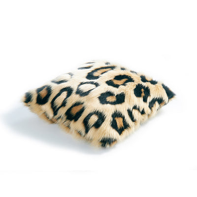 Funda de Almohada Reversible Estampado Leopardo Estilo Nórdico