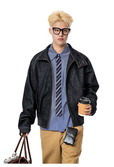 Chaqueta Retro Americana Primavera para Hombre - Image 8
