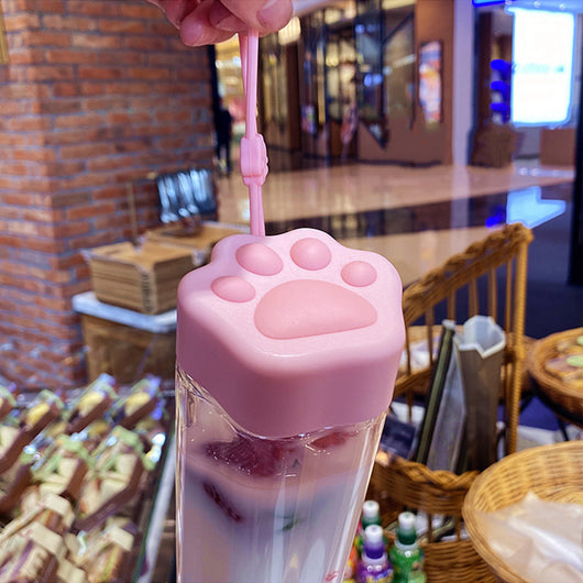 Vaso de Agua con Diseño de Patitas de Gato - Image 6