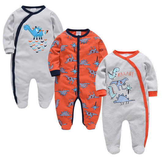 Enterizo Infantil de Manga Larga Estampado - Primavera y Otoño - Image 30