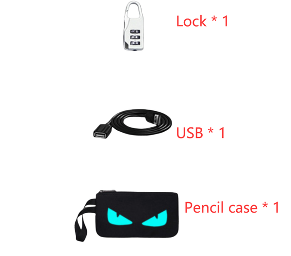 Mochila Inteligente para Hombre con Carga por Voz y Luz LED