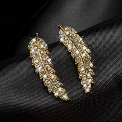 Aretes de Circonita con Baño de Oro y Plata - Estilo Coreano Elegante - Image 6
