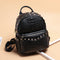 Mochila de Cuero Suave Versátil para Cualquier Ocasión