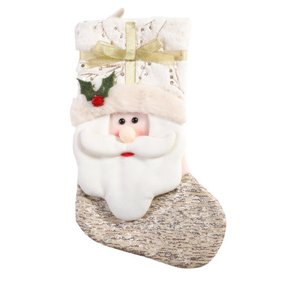 Calcetines Navideños Estilo Nórdico Blanco - Image 4