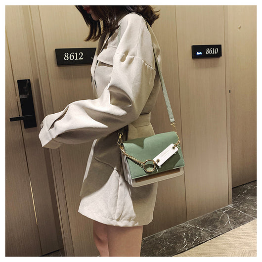 Bolso Mensajero Coreano Acolchado para Otoño e Invierno - Image 11
