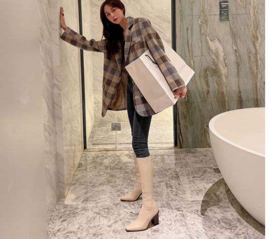 Botas Knight Cuadradas Minimalistas - Tendencia Viral para Uso Diario - Image 7