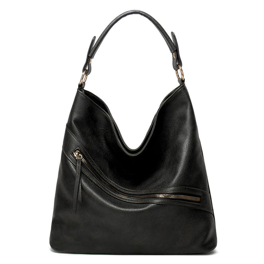 Bolso Bandolera de Cuero Estilo Europeo Asimétrico - Image 5