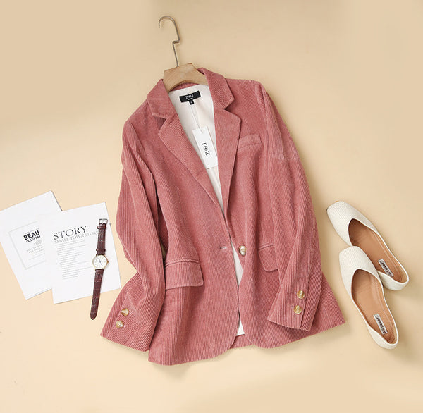 Trajes de Pana Casual para Mujer - Colección Otoño