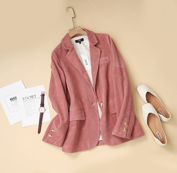Trajes de Pana Casual para Mujer - Colección Otoño