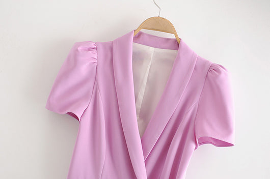 Jumpsuit Casual de Mujer en Tono Sólido - Elegancia Versátil - Image 11