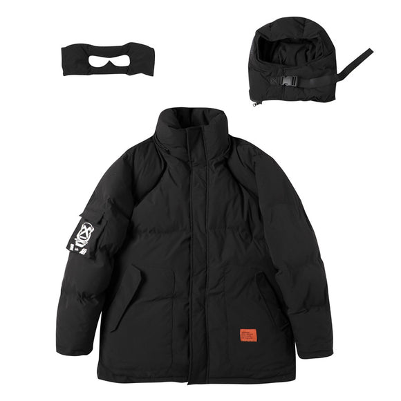 Chaqueta Casual de Algodón Grueso Acolchada para Hombre
