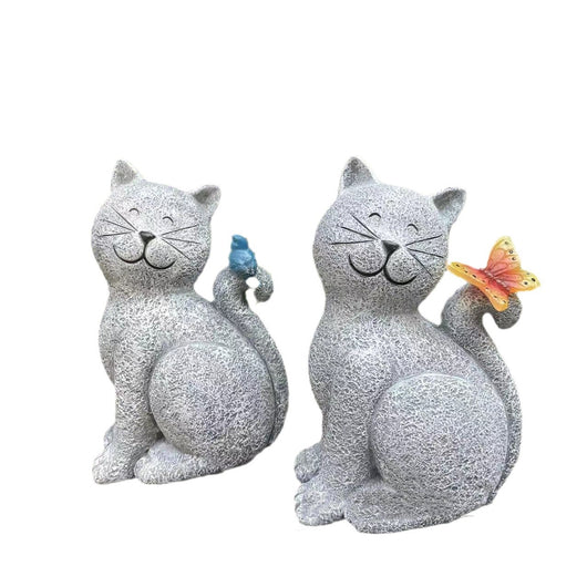 Lámpara Solar Decorativa Gatito Adorable para Exteriores - Image 10
