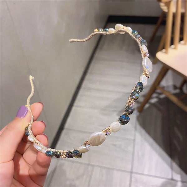 Diadema de Hada del Bosque con Pasadores de Strass Delicados - Image 7