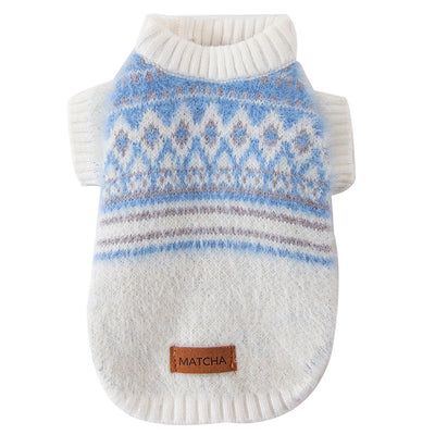 Suéter Diamante para Perros Pequeños - Abrigo Cálido para Otoño e Invierno - Image 15