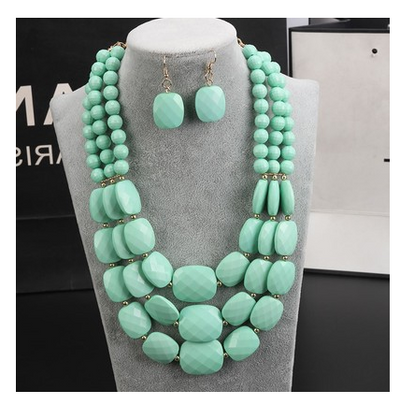 Conjunto de Joyas con Cuentas Africanas - Image 5