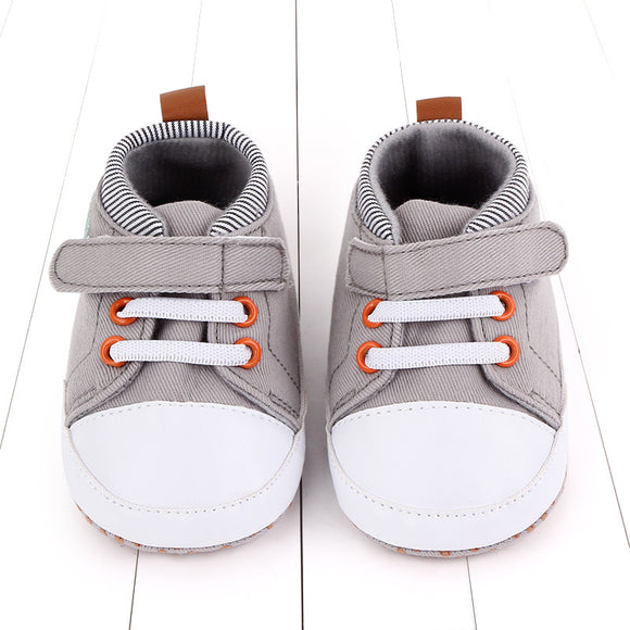 Zapatos de Lona para Bebé con Velcro - Calzado Suave y Cómodo