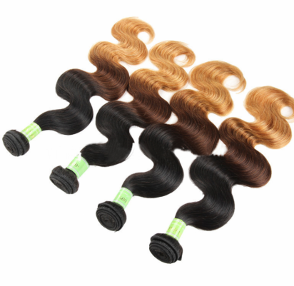 Paquete de Extensiones Onduladas Ombré T1b27 - Cabello Natural Xuchang