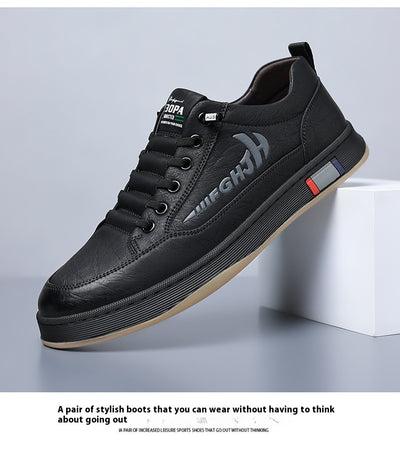 Zapatos de Cuero Casual Transpirables para Hombre - Diseño Versátil - Image 29