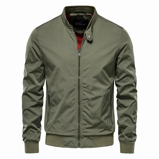 Chaqueta Casual Coreana para Hombre con Cuello Alzado Otoño - Image 5
