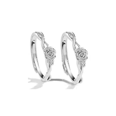 Anillo de Plata Pura S999 Diseño Exclusivo para Mujer - Image 2