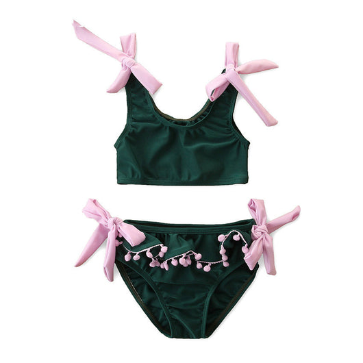 Traje de Baño para Niña con Diseño a Juego de Colores - Image 5