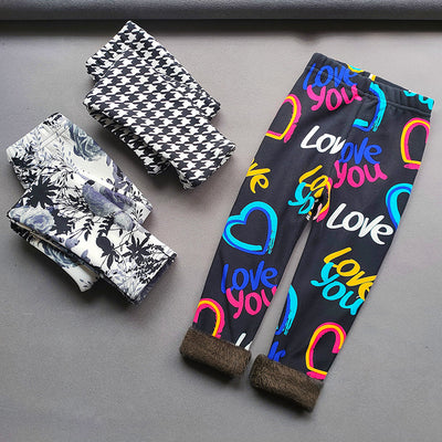 Leggings Térmicos Forrados en Fleece para Niñas - Image 30