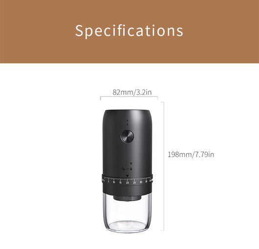 Molinillo de Café Eléctrico Recargable con Ajuste de Precisión - Image 9