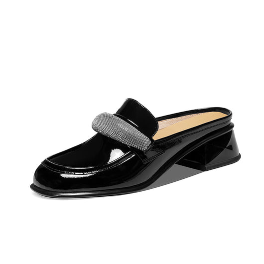 Sandalias Cómodas con Tacón Grueso y Punta Redonda para Mujer - Image 13