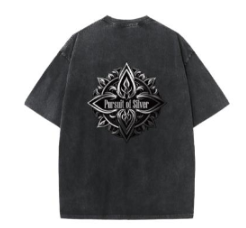 Camiseta Hombre Algodón Manga Corta Diseño Vintage Cuello Redondo