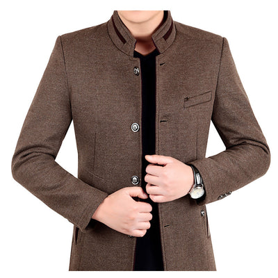 Chaqueta de Lana Premium para Hombre - Estilo Ejecutivo Otoño Invierno - Image 11
