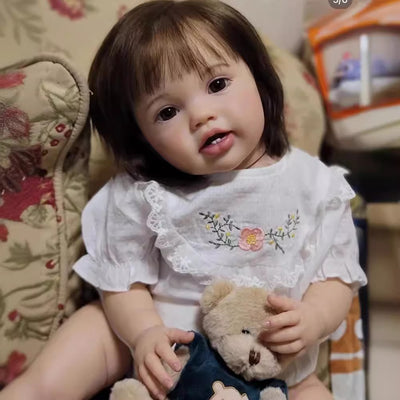 Muñeca Bebé Reborn de 60cm - Realista y Suave - Image 9