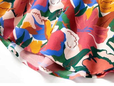 Blusa de Seda con Estampado Floral Elegante - Image 4