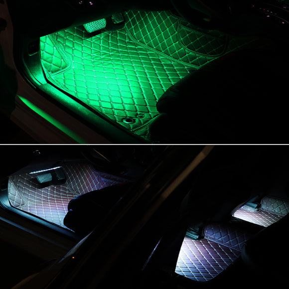 Luces LED Ambientales para Auto - 4 en 1 Multicolor
