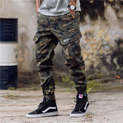 Pantalones Jogger Camuflaje Hombre - Estilo Streetwear Slim Fit