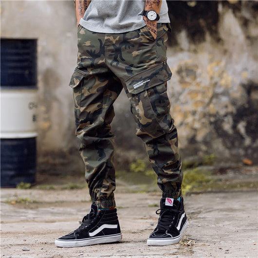 Pantalones Jogger Camuflaje Hombre - Estilo Streetwear Slim Fit