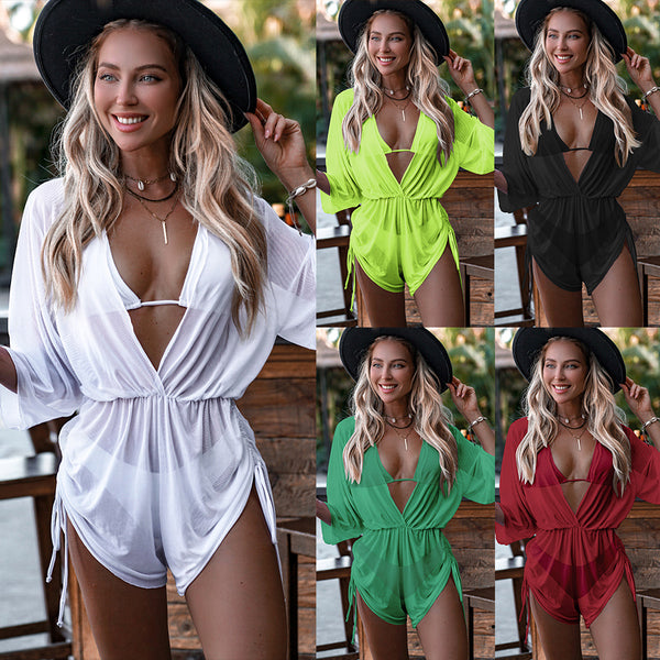 Bikini de Tres Piezas Blanco para Mujer