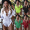Bikini de Tres Piezas Blanco para Mujer