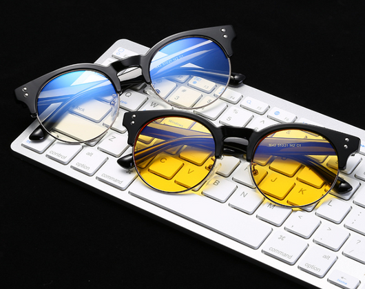 Gafas de Espejo Plano Unisex con Marco Retro Efecto Madera - Image 5