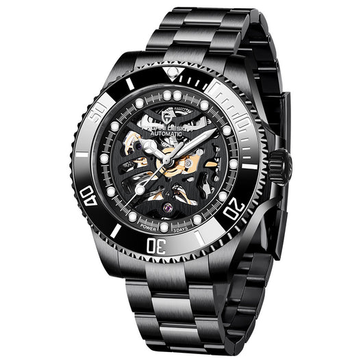 Reloj Mecánico PAGANI con Correa de Acero Inoxidable - Image 12