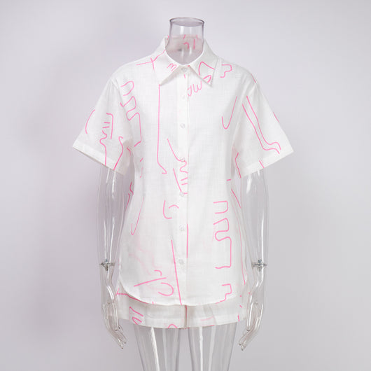 Conjunto de Shorts y Playera de Manga Corta para Hombre - Image 14
