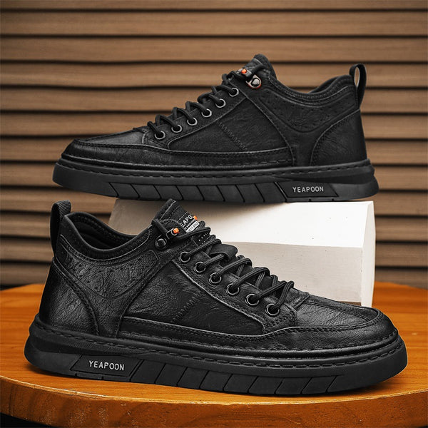Zapatos de Cuero Casual para Hombre con Suela Antideslizante Reforzada - Image 6