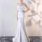 Vestido Tubo Ajustado con Falda Sirena