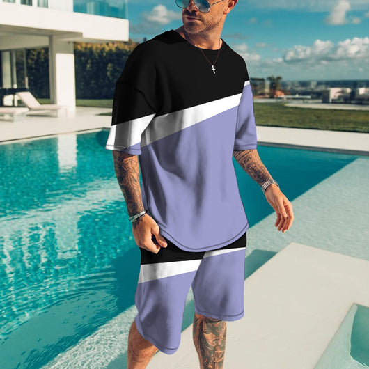 Traje Casual Playa Hombre Textura 3D Efecto Digital - Image 3