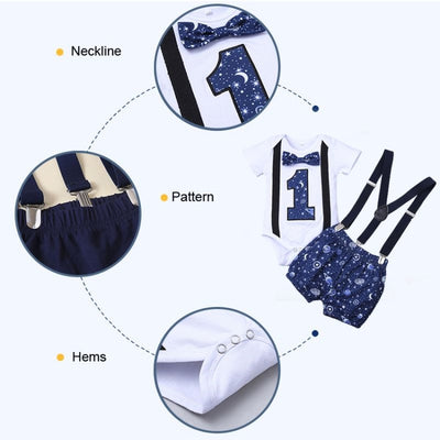 Traje de Cumpleaños para Niño de 1 Año - Disfraz Elegante - Image 9