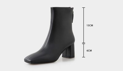Botas de Cuero Premium con Diseño Minimalista - Image 12