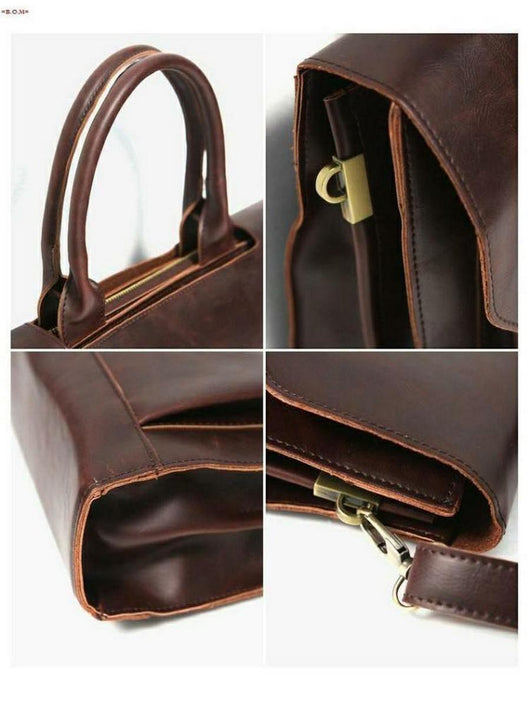 Bolsa Bandolera Crazy Horse de Cuero Premium - Image 7